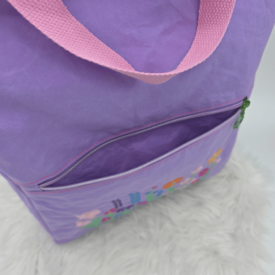 Preview: Große Umhängetasche Blumenwiese